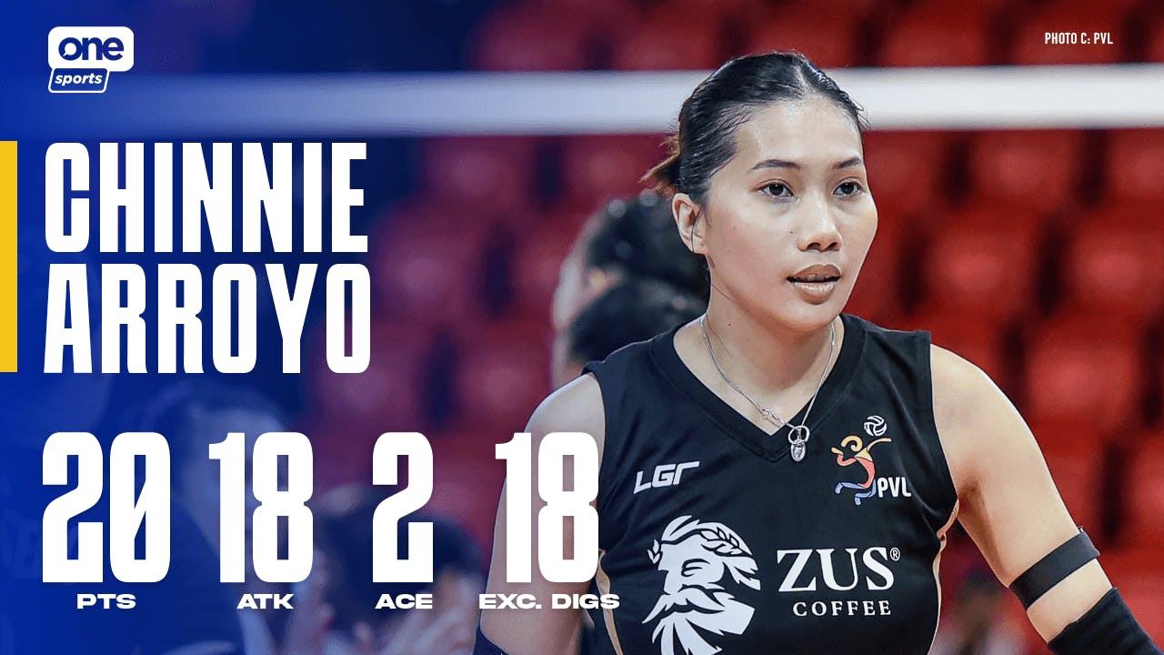 Chinnie Arroyo brews 20 for ZUS Coffee against Cignal | PVL Highlights